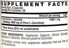 L-Carnitina 1000 mg CR Suplementos Costa Rica