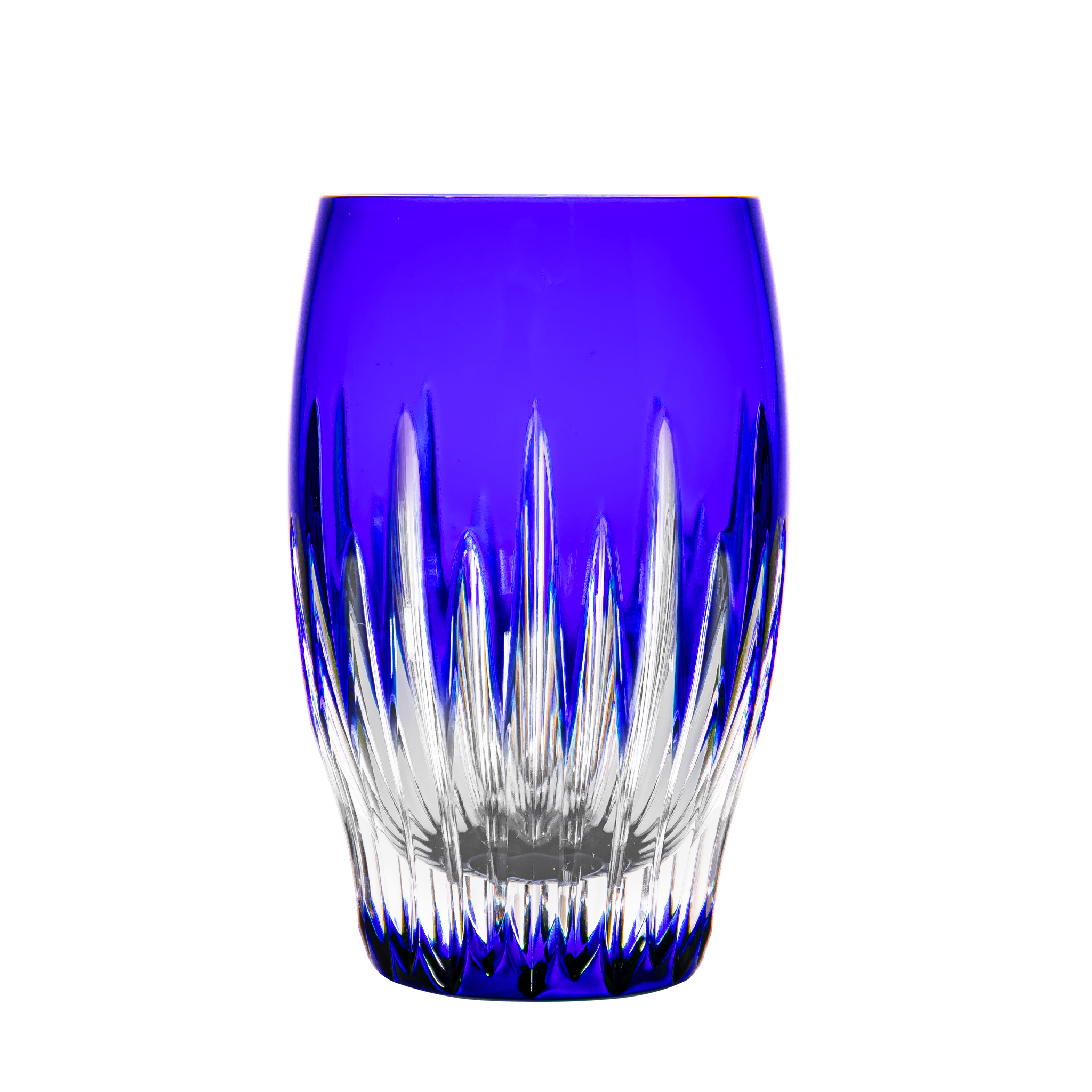 Cristal de Paris New York Blue Large Wine Glass - Ajka Crystal