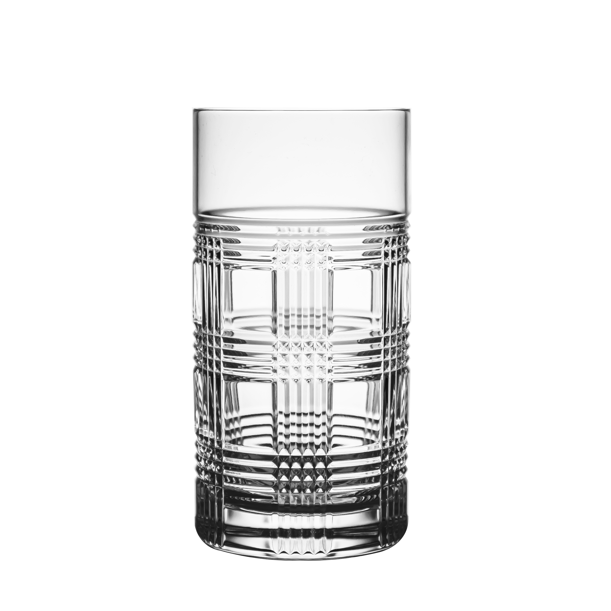 Ralph Lauren Glen Plaid Highball - Ajka Crystal