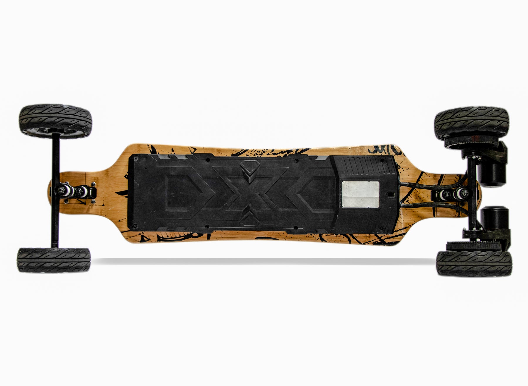 Miles Rampage Bamboo All Terrain Electric Skateboard Miles Board