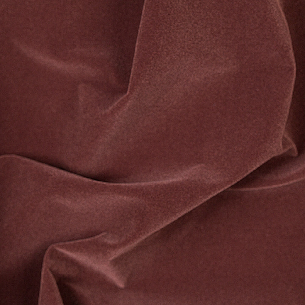 Burgundy Gold Jacquard Flocking Velvet Drapery Upholstery Fabric