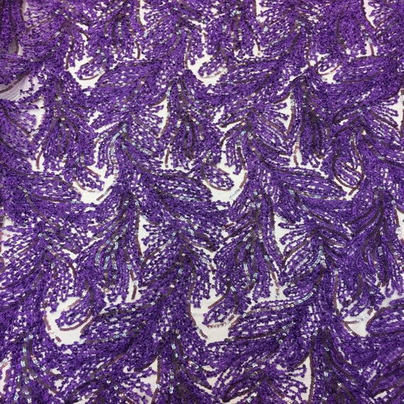 purple lace fabric