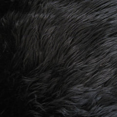 Black Textured PVC Leather Vinyl Fabric