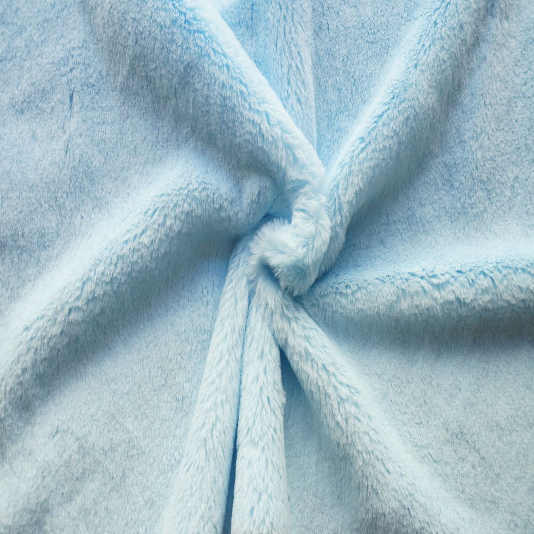 Baby Blue Rex Rabbit Minky Apparel Crafting Faux Fur Fabric– Fashion ...