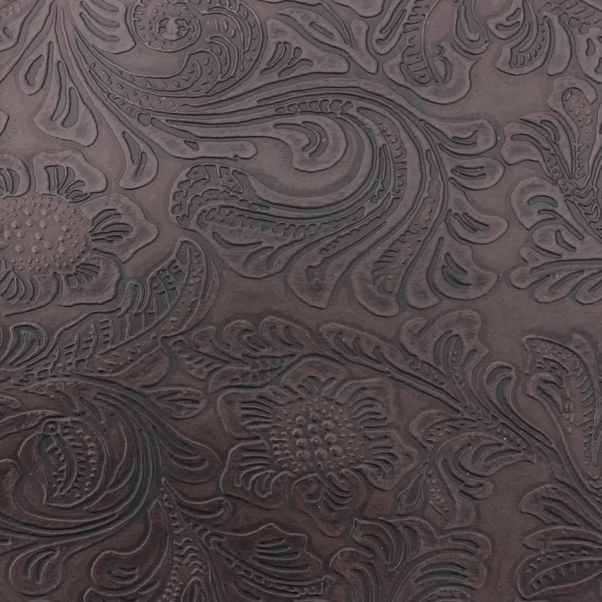 Faux Leather Fabric Upholstery Vinyl Nugget Embossed Floral Fabric