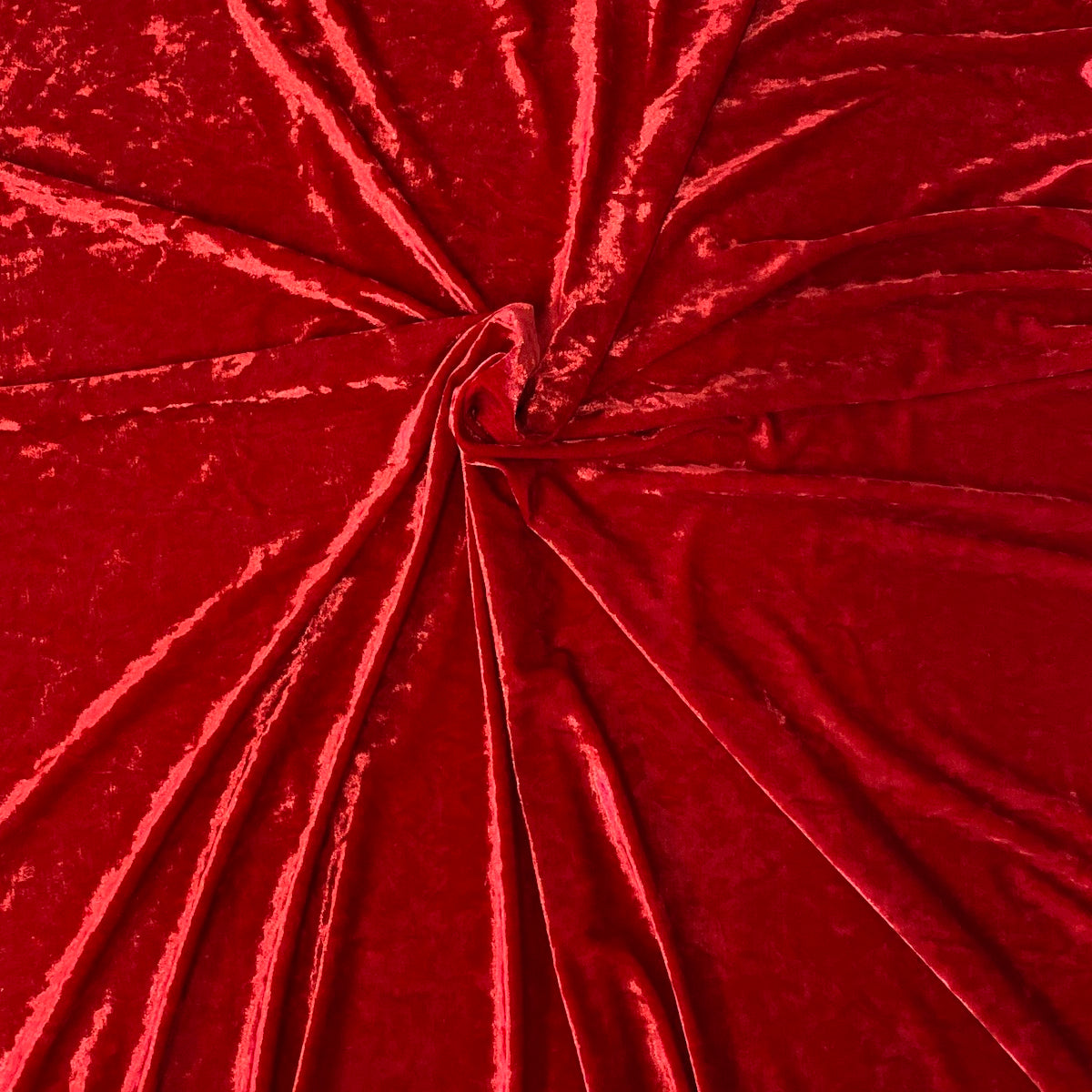 6742925 DANA THEATRE RED Solid Color Velvet Upholstery Fabric