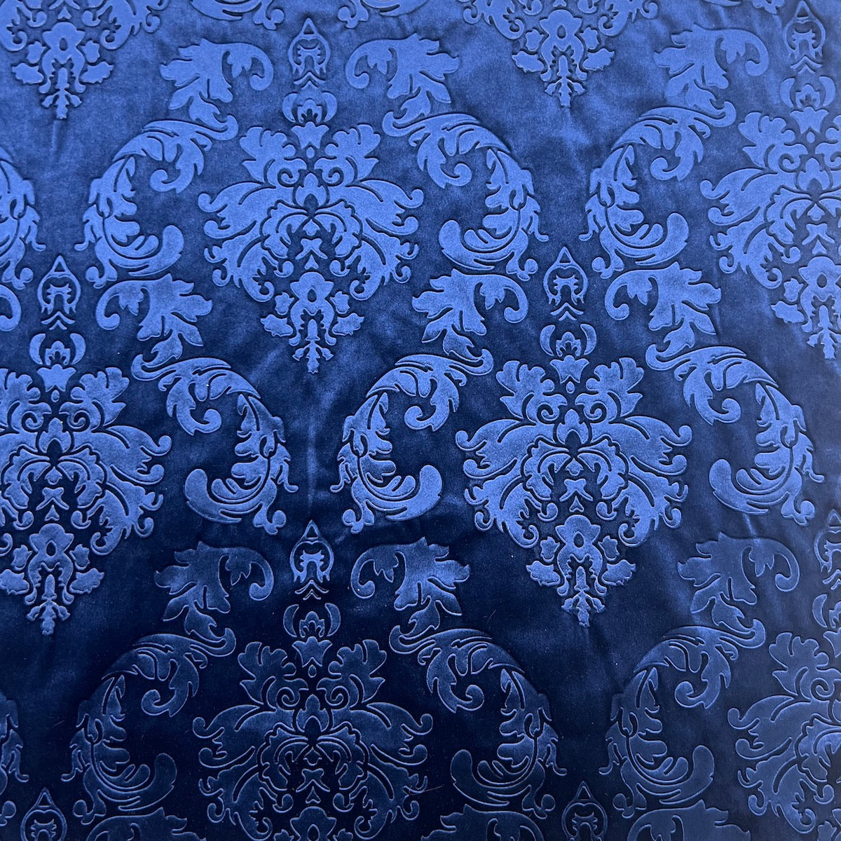 Black Brocade Damask Velvet Fabric Cut by The Yard, Ideal Embossed Material  for Upholstery for Coaches and Chairs, Drapery, Pillows, Slipcovers