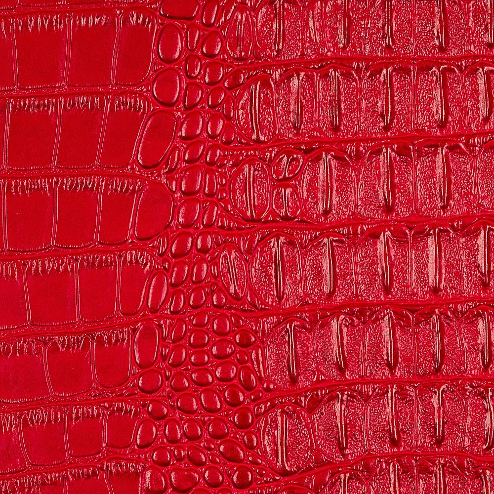 54 Quartz Metallic Gator Faux Leather Fabric - By The Yard