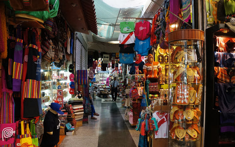 Indian Market in Lima