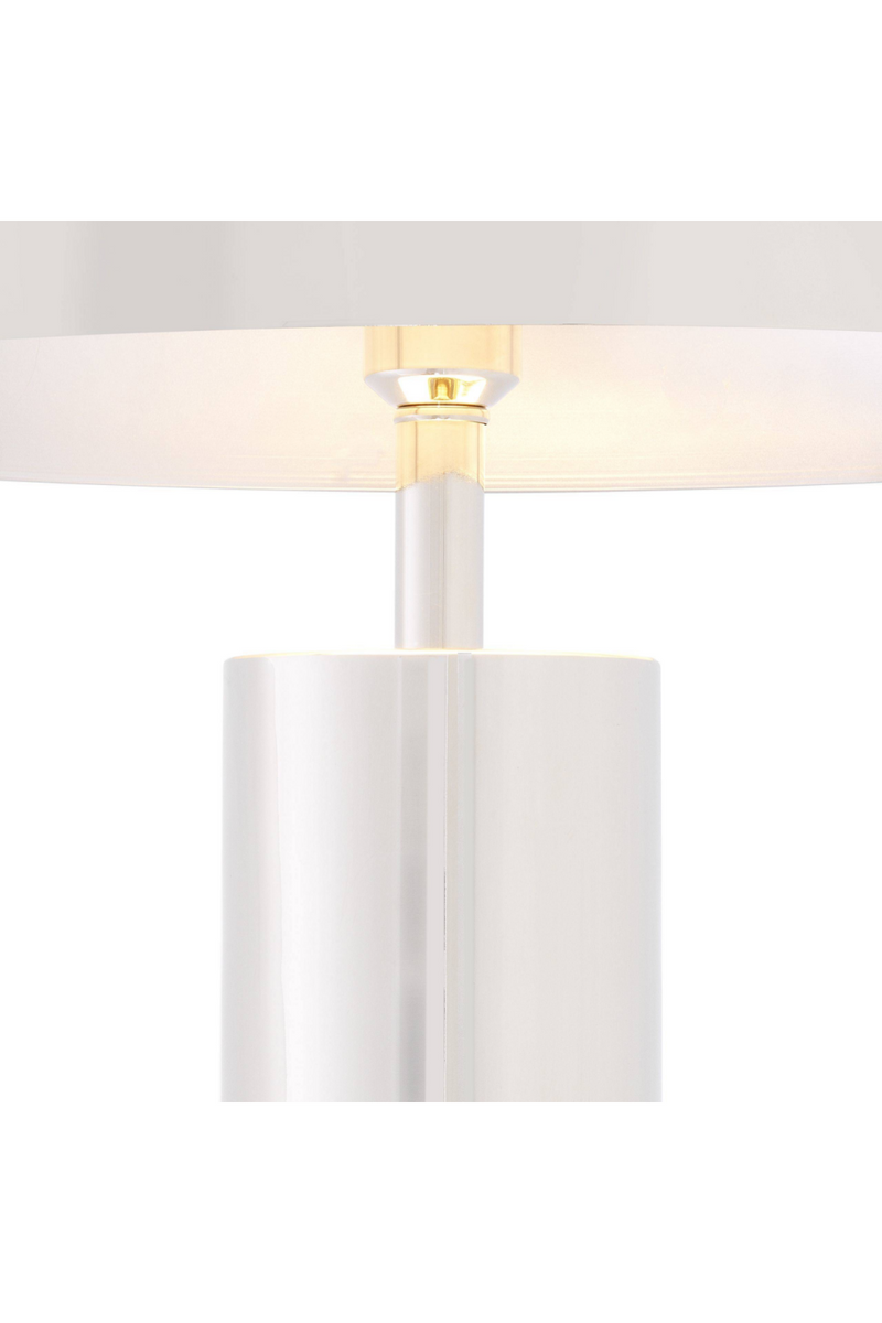 Lampe de table à dôme argenté | Eichholtz Flair | Meubleluxe.fr