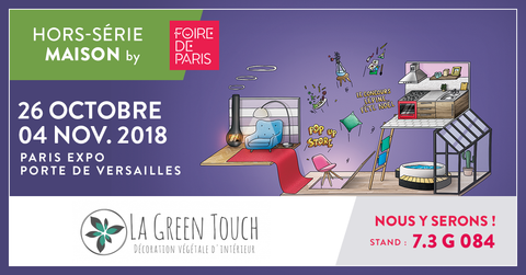 foire de paris terrarium la green touch