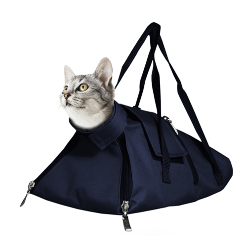 Cat Restraint Bag | Underneath Zipper For Ultrasound Access