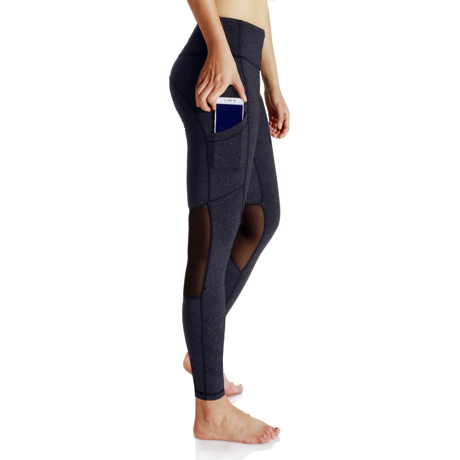 high waist tummy control yoga pants