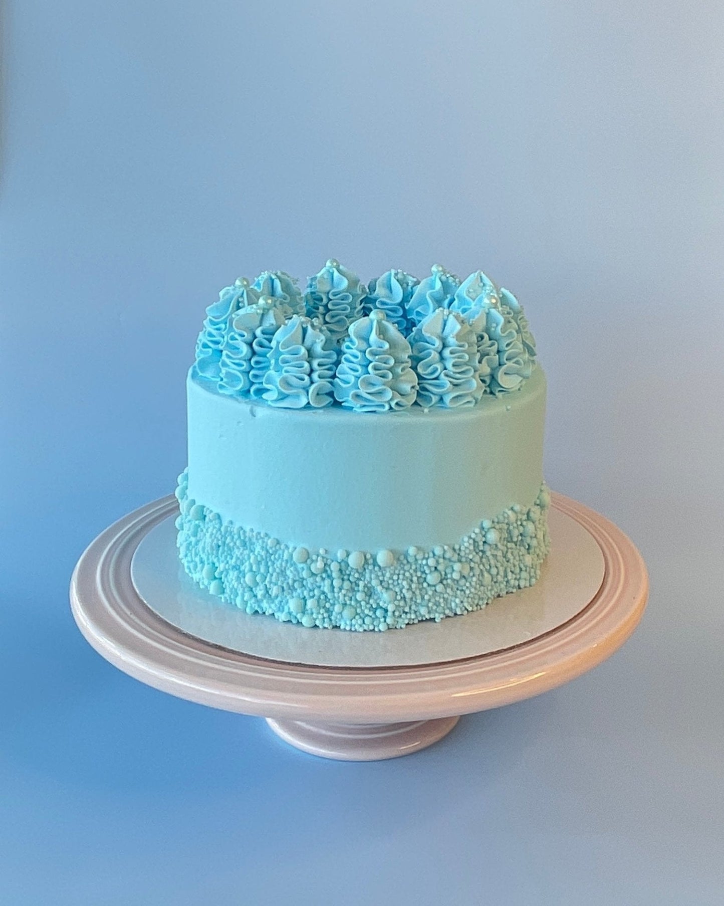 Blue cake. – Chefjhoanes