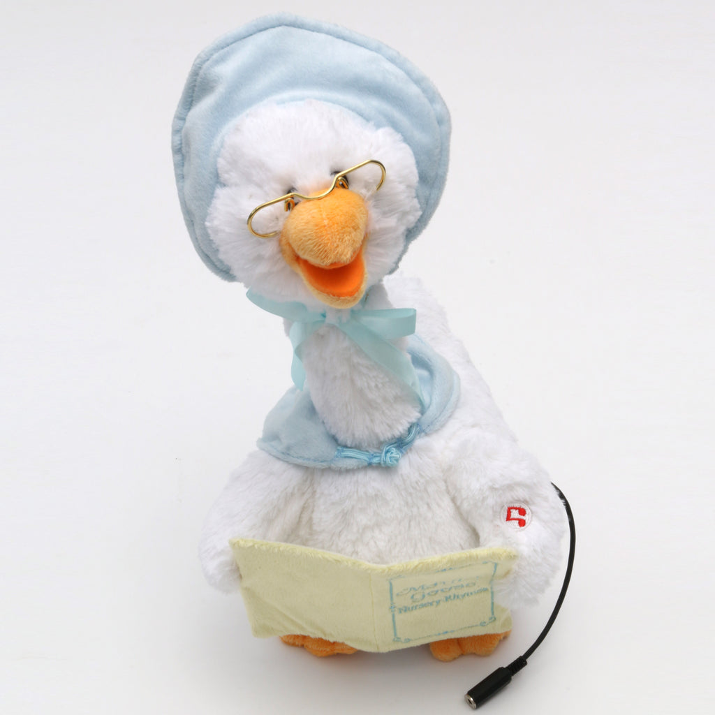 mother goose animated soft plush toy