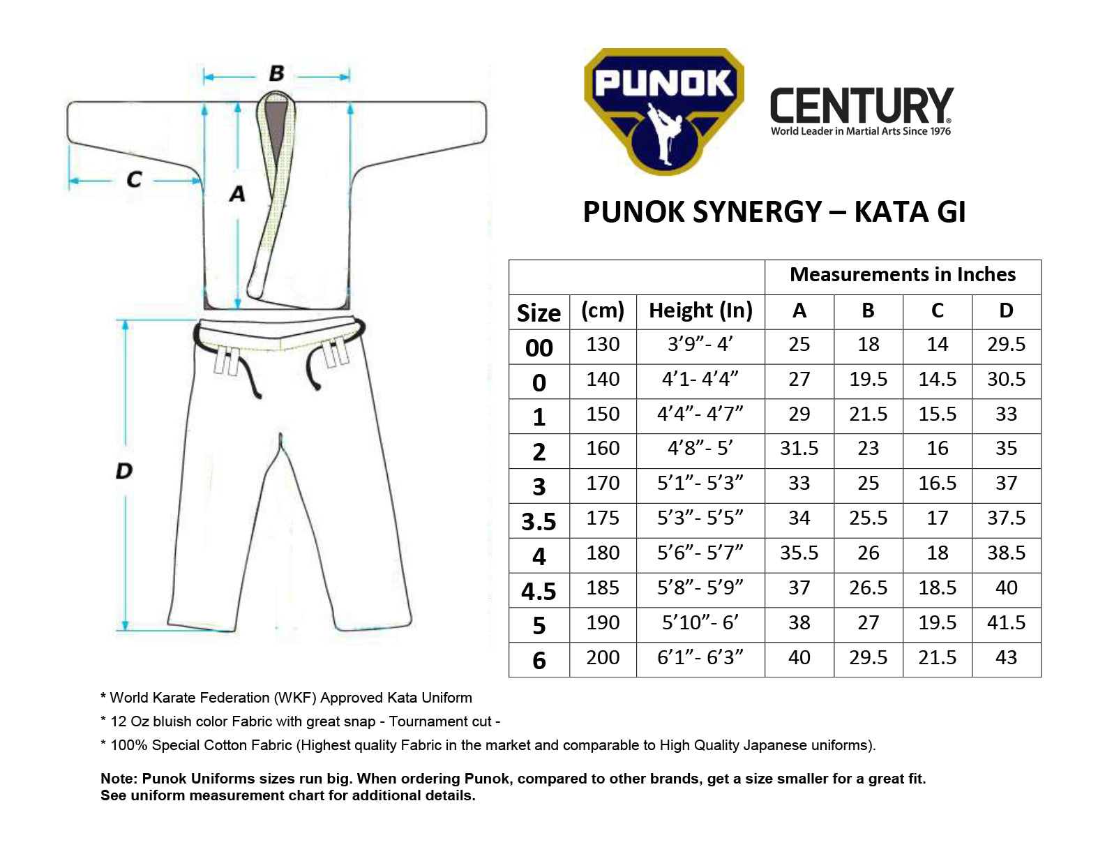 Sizing Guide