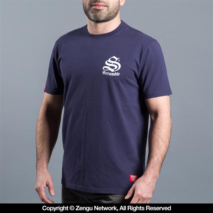 Scramble-Inner City T-shirt - Navy-3