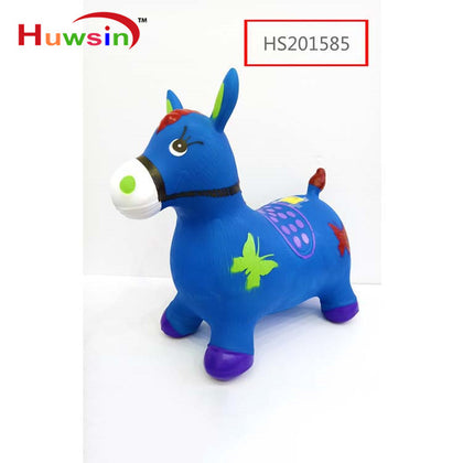 Rides On Animal Bouncy Horse Inflatable Bouncer Jumping Kids Gift Toy Lq - roblox figures with code toys games bricks figurines on carousell