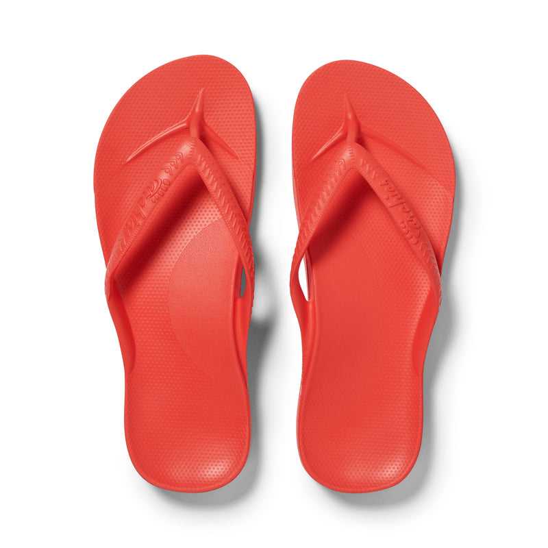 gelei smal Enten Koraalkleurig - Slippers met steunzool - Archies Footwear Pty Ltd. | Europe