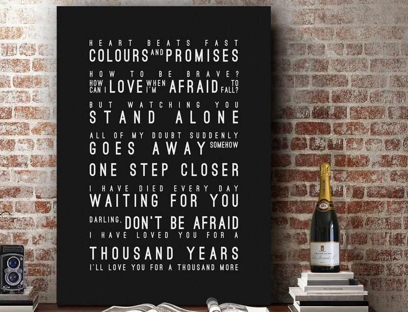 a thousand years christina perri lyrics