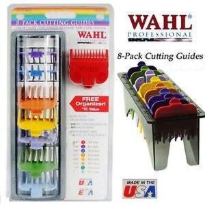 wahl colour coded attachment comb set