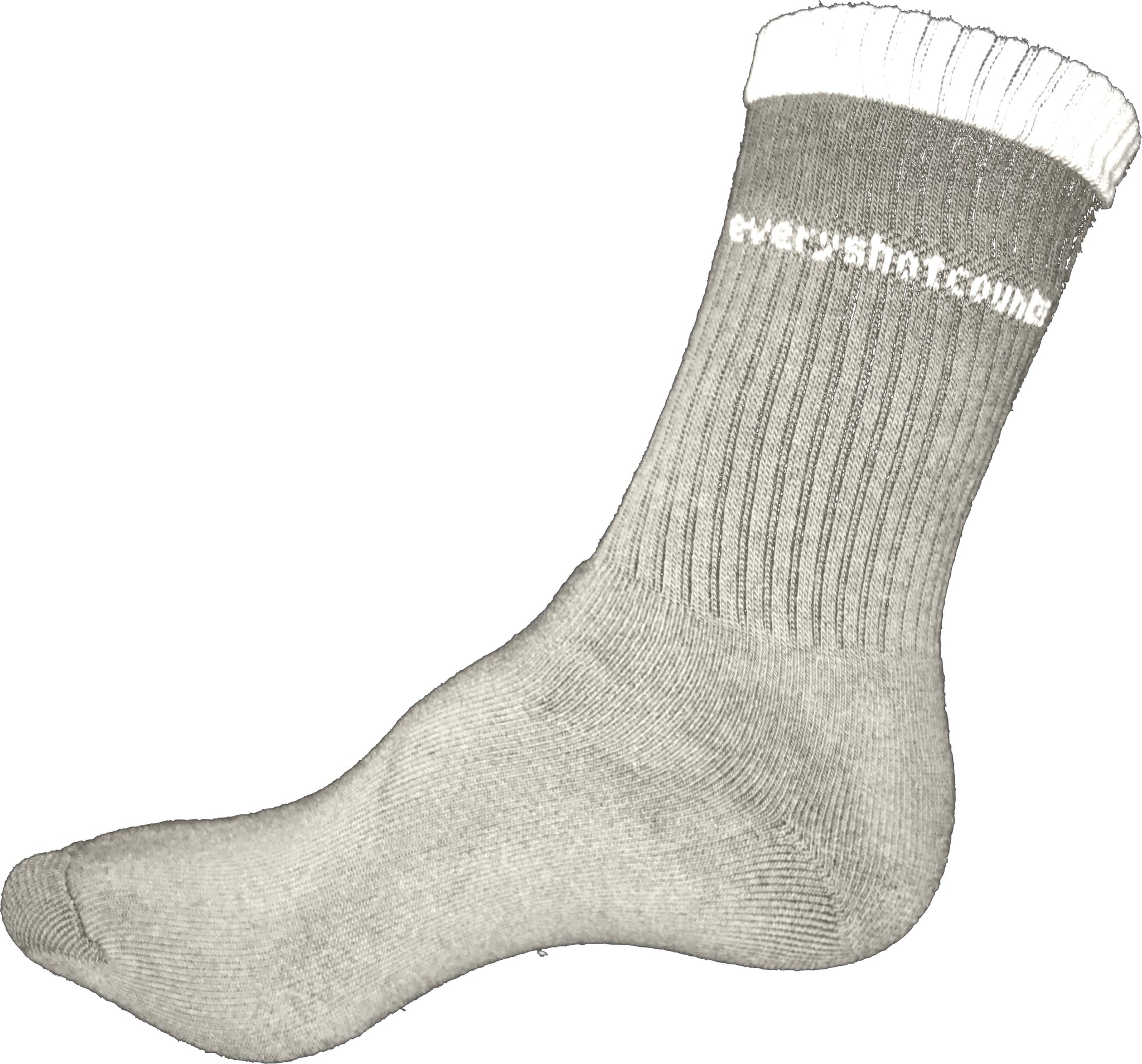 grey sports socks