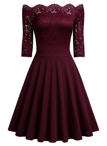 V Neckline Half Sleeves Maxi Dress – Aisize