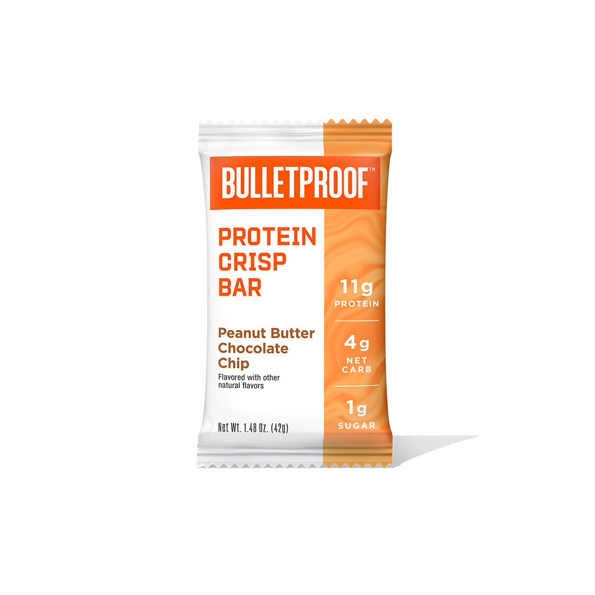 BUllETPHUF" ' PROTEIN ' CRISP BAR Peanut Butter Chocolate 