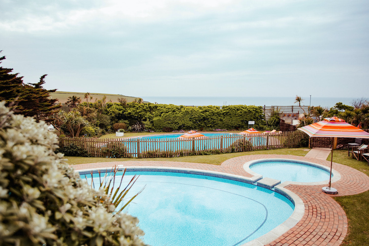 Bedruthan Hotel swimming pools