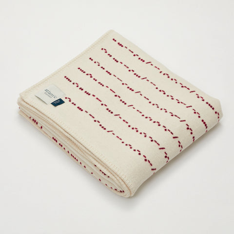 merry christmas morse code blanket