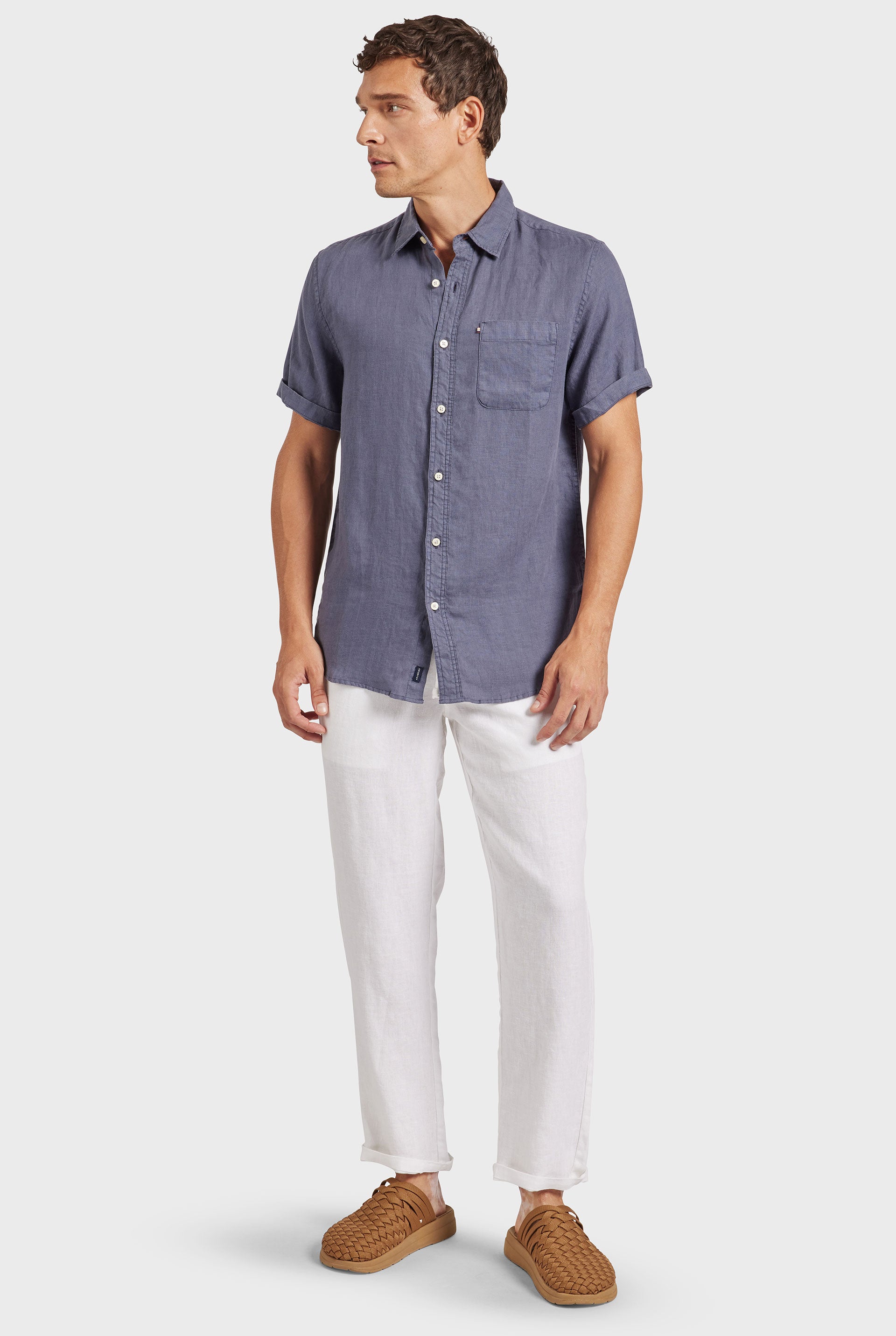 Hampton Linen S/S Shirt