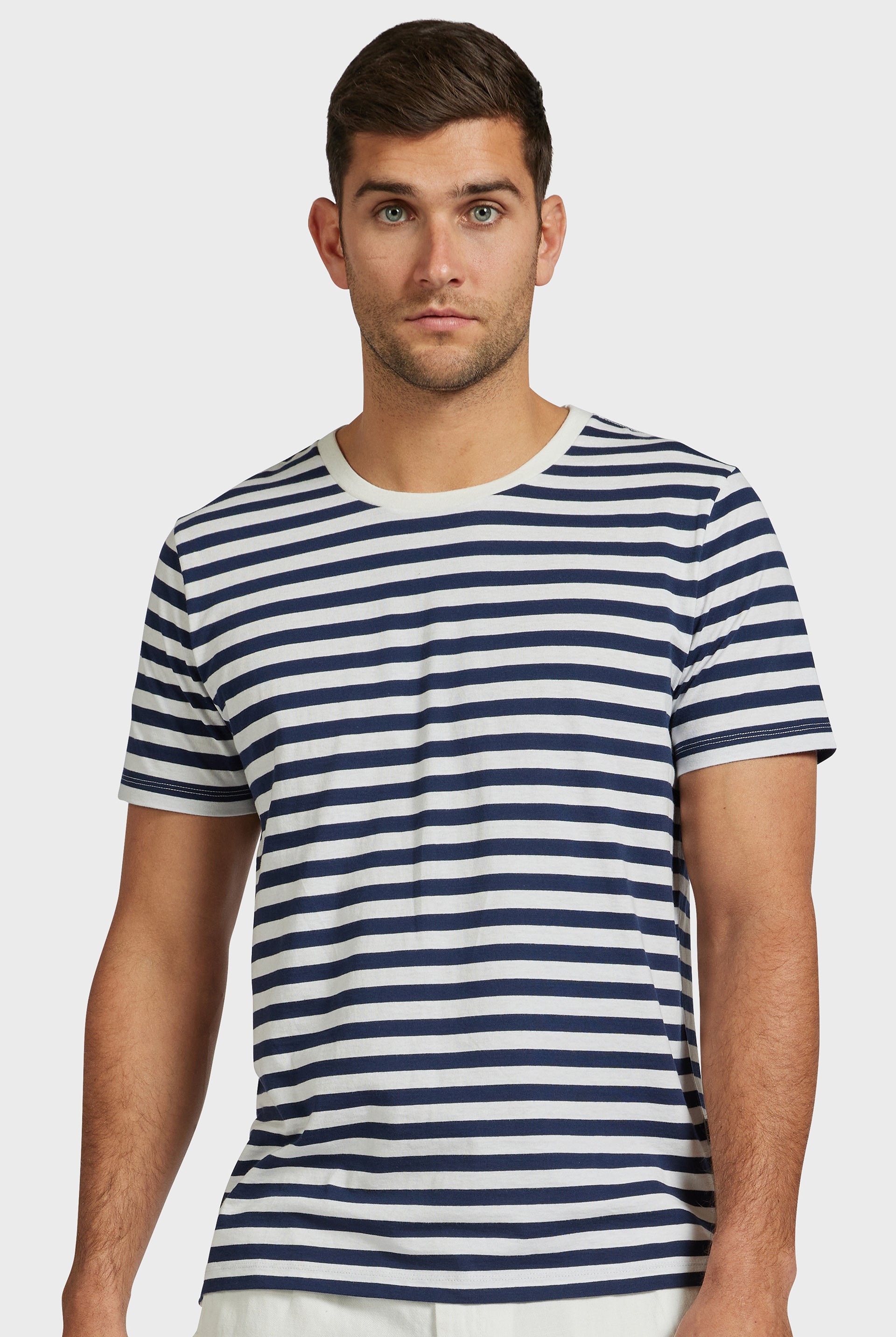 Stripe Blizzard Wash Tee