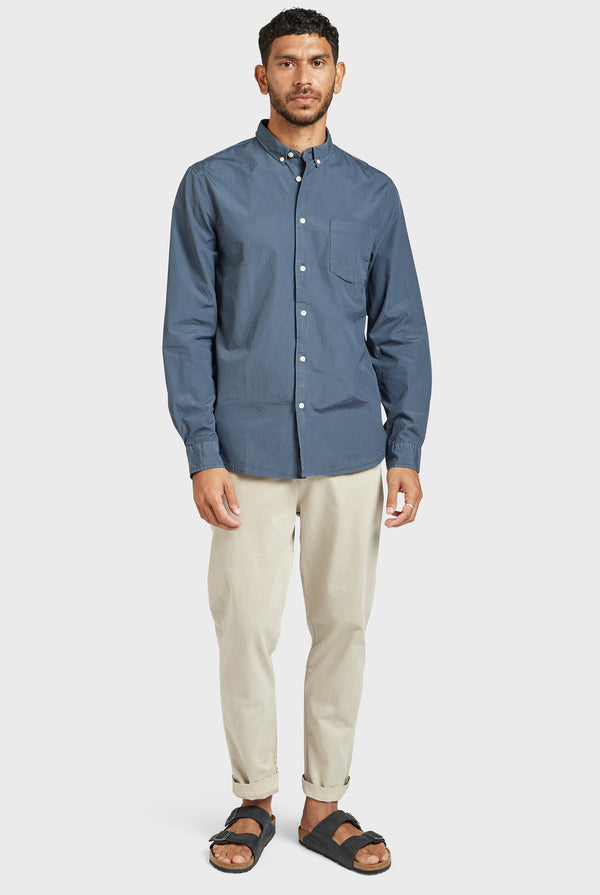 blue | in Frank Poplin Horizon Brand Academy Shirt