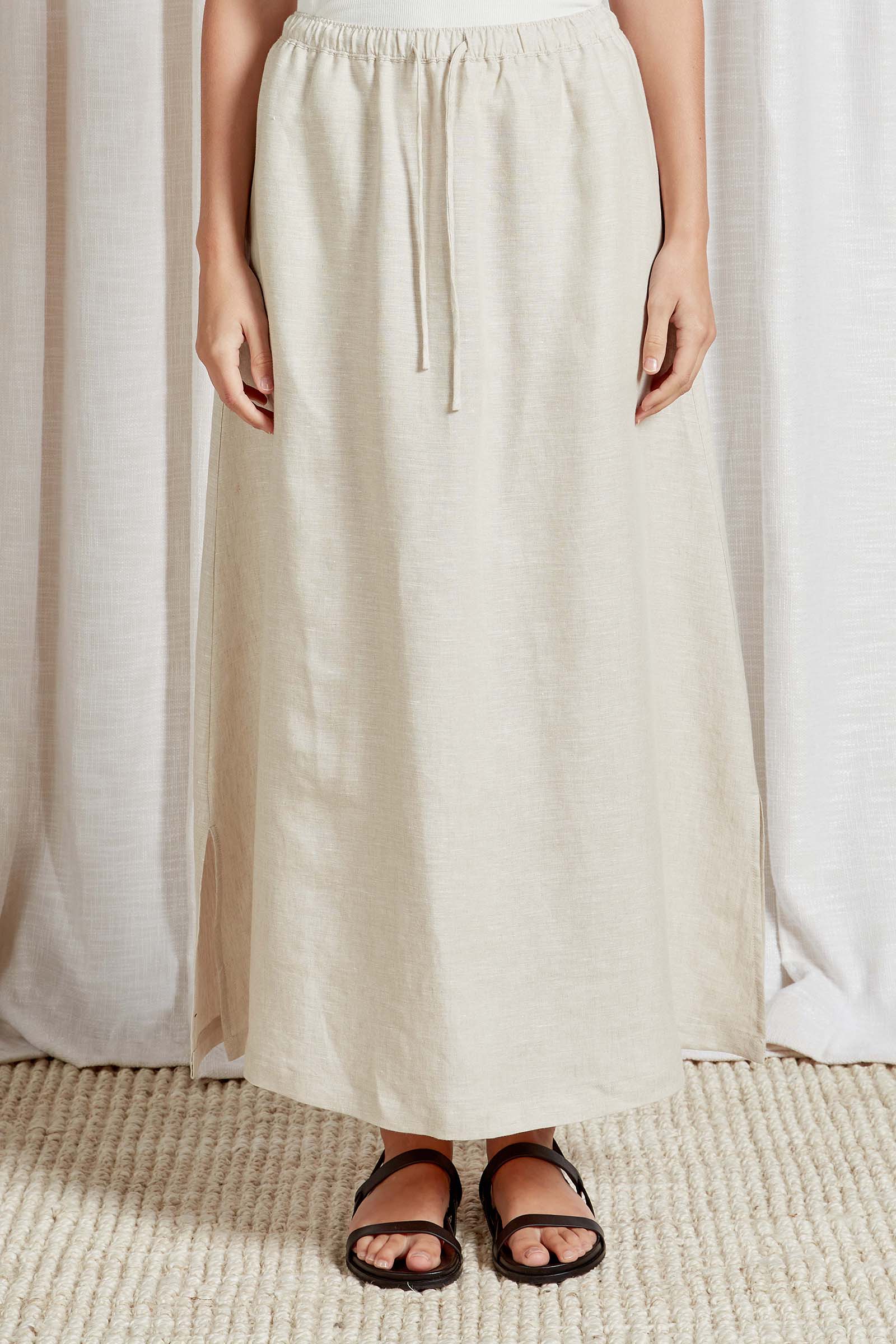 Hampton Linen Skirt