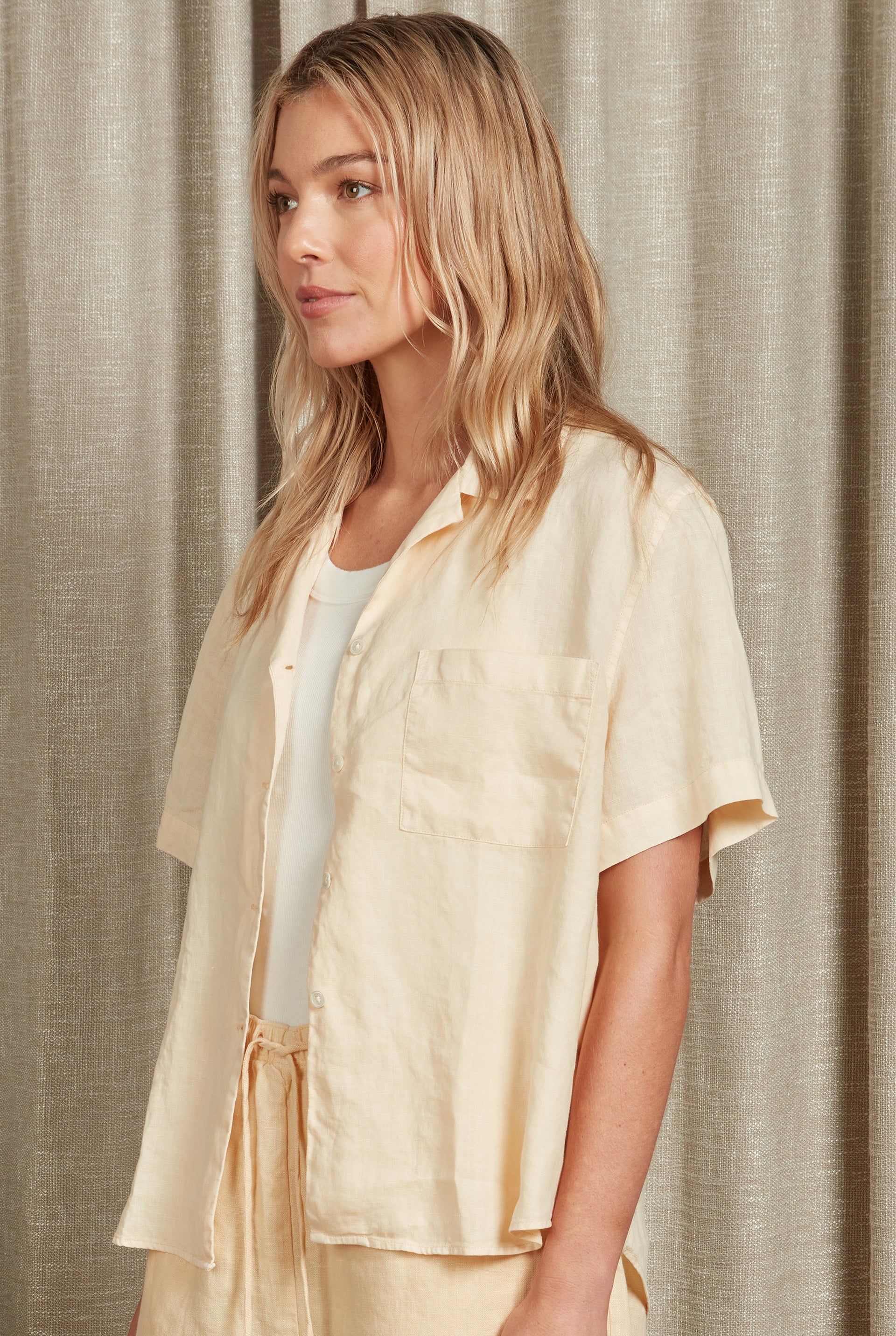 Vacation SS Linen Shirt