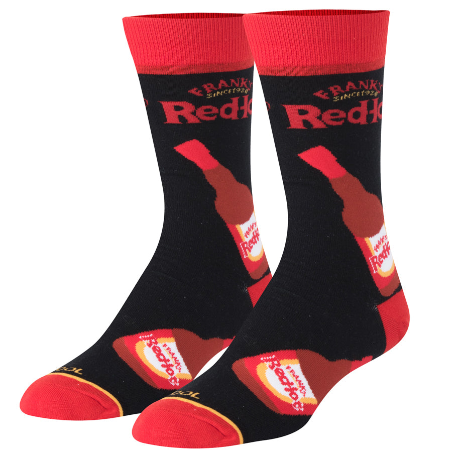 Unisex Frank's Red Hot Sauce Socks | Epic Fun Food Socks - Sock Vault ...