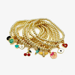 Gold Bead Bracelets