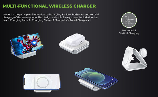Vylis15 4-in-1 Wireless Dock 15W  Best Wireless Charger – UltraProlink