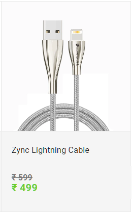 Zync Lightning Cable