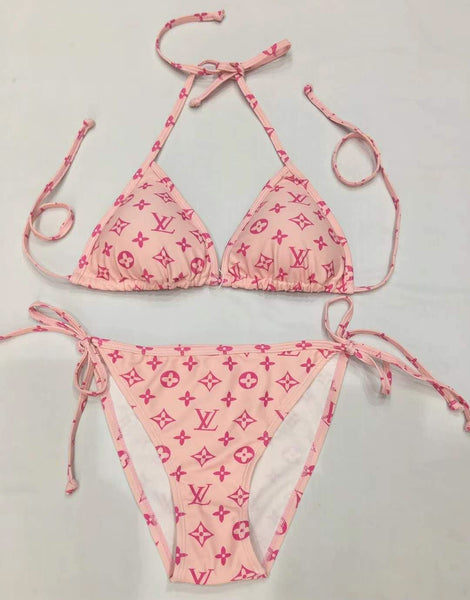 gucci pink bikini