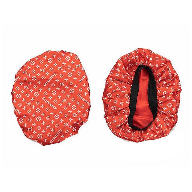 BONNET-01 Designer Inspired RED BONNET DURAG hair tie – Humble Cloth