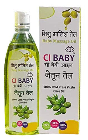 CI BABY Pure Olive Oil massage oil for babies