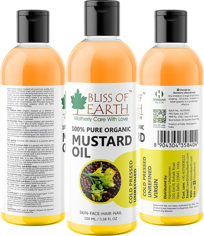 organic mustard oil