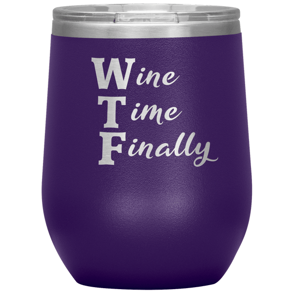 WTF - Funny Wine Tumbler 8
