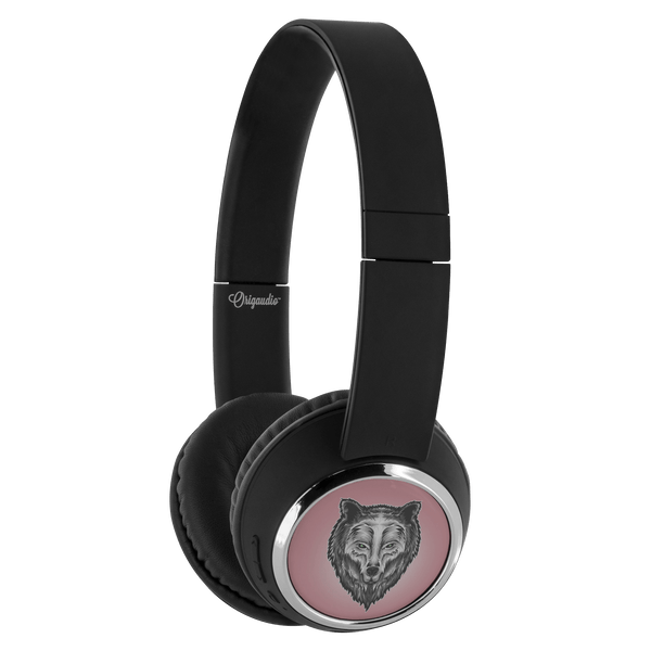 Bluetooth Wireless Headphones With Wolf Head Design 0