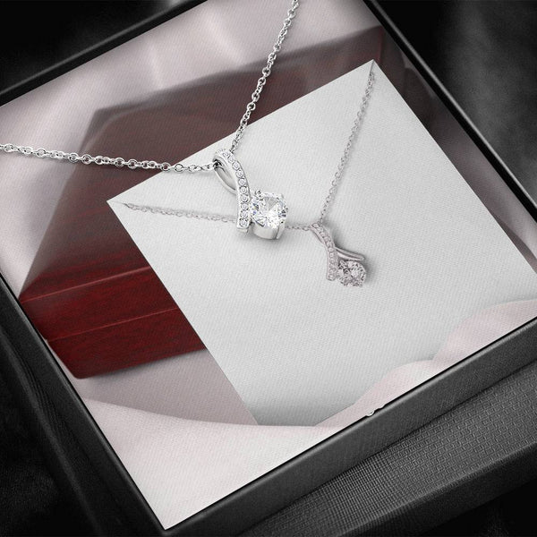 To My Mom On My Wedding Day Alluring Beauty Necklace 3