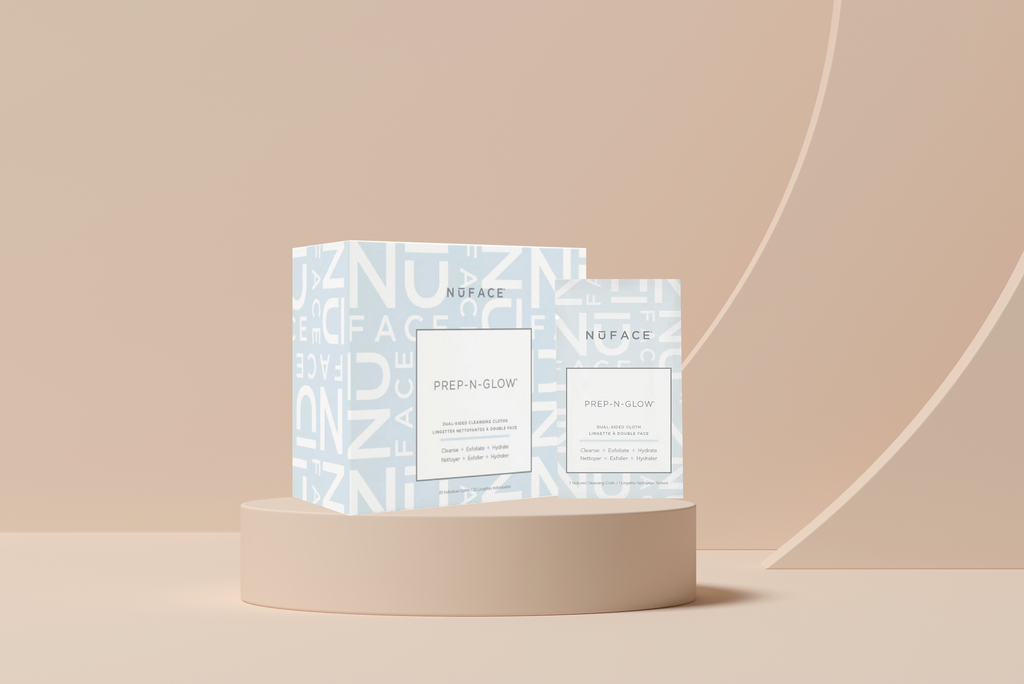 NuFACE Prep-N-Glow Textured Cleansing Cloths