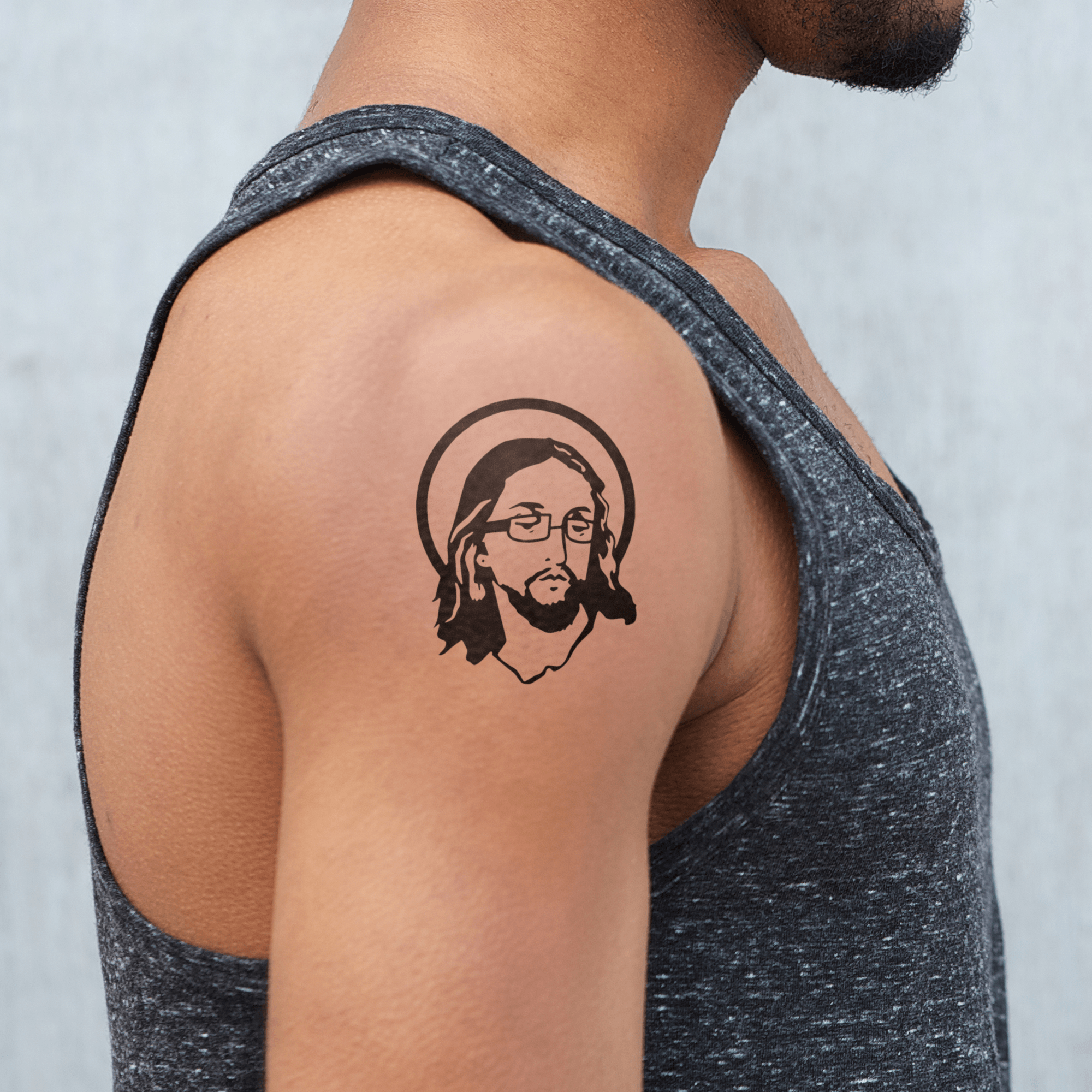 Hipster Jesus Set 24 Tattoo Collection Ink Daze