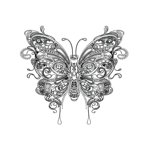 Free Free 64 Coloring Butterfly Mandala Svg SVG PNG EPS DXF File