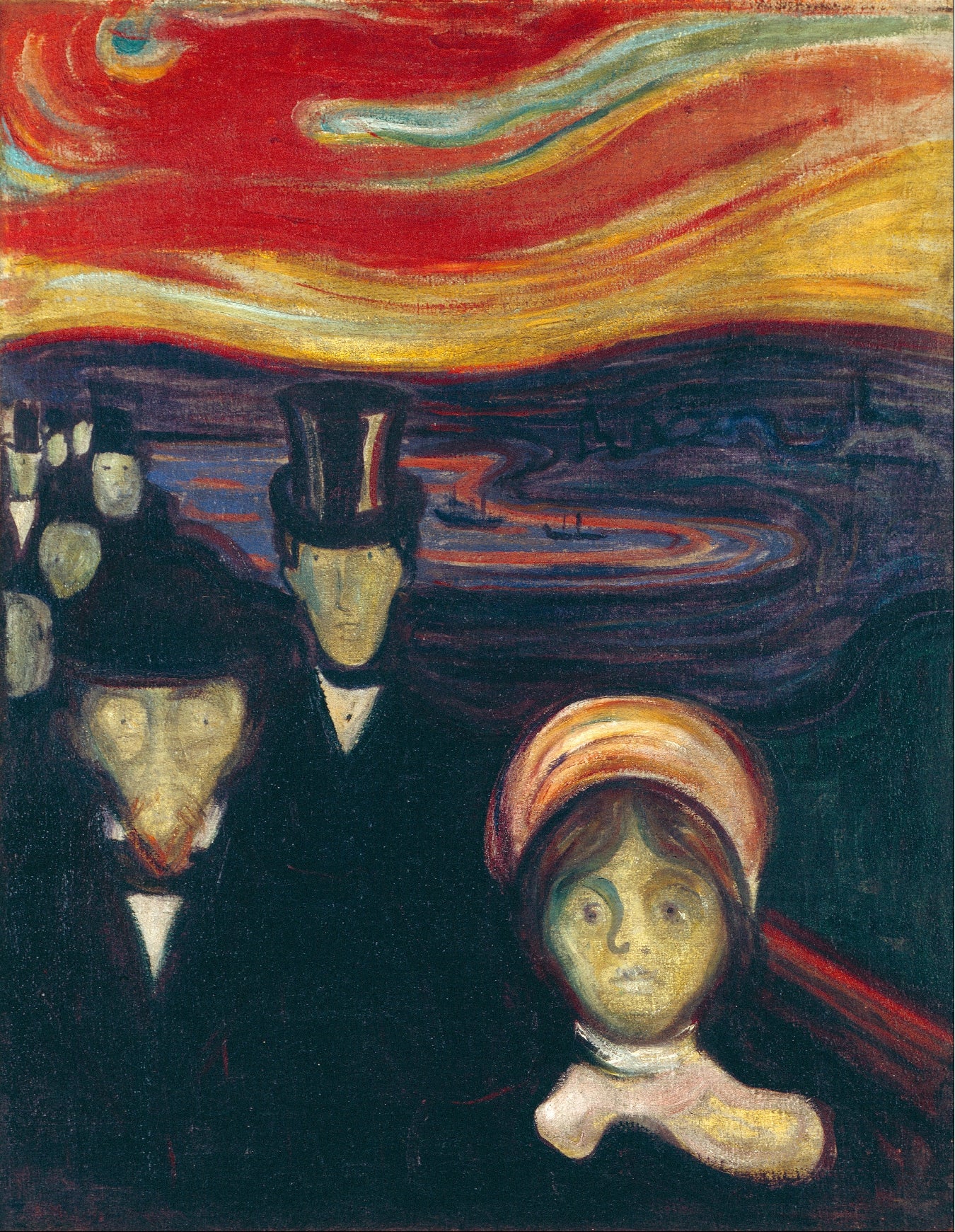 Slavna slika - Edvard Munch - Tesnoba